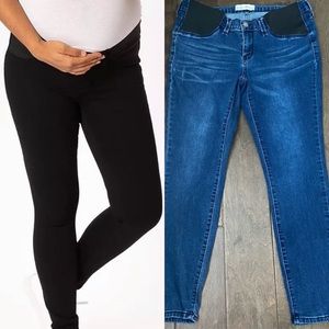 KanCan bundle of 2 maternity jeans